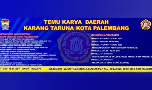 Menjelang Akhir Masa Jabatan, Karang Taruna Kota Palembang Siap Gelar Temu Karya Daerah, Buka Peluang Pemimpin Baru. Foto : viralsumsel.com