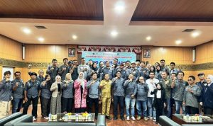 Edi Triono Resmi Nahkodai PJS Sumsel 2025–2030, Siap Perjuangkan Hak dan Kesejahteraan Jurnalis Siber. Foto : viralsumsel.com