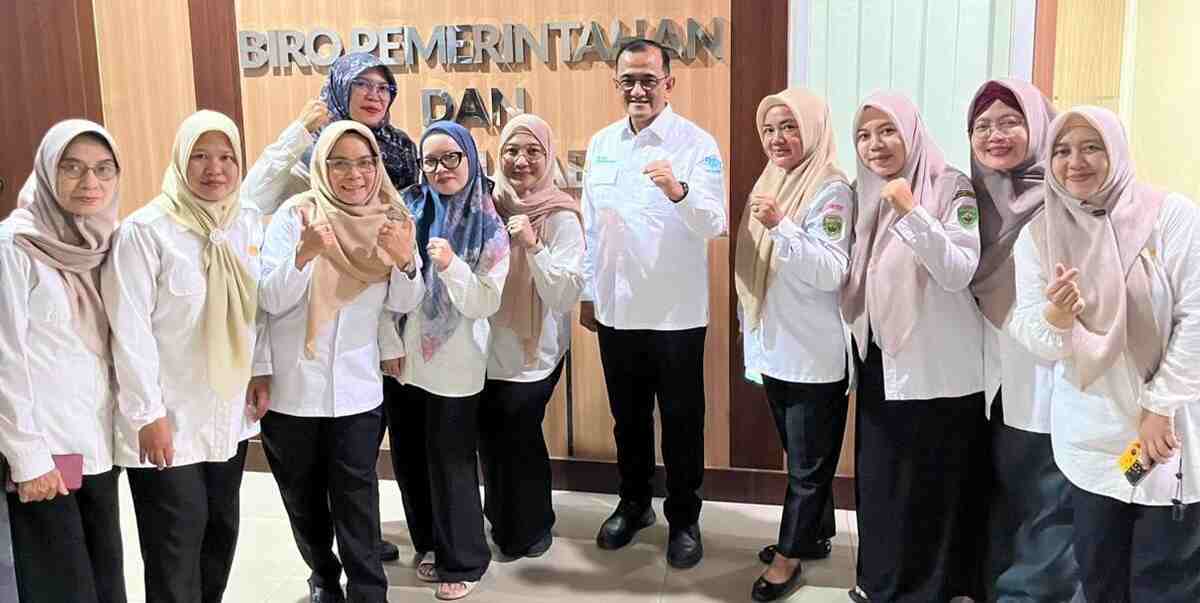 Sekda Sumsel Edward Candra Sidak OPD Usai Lebaran, Pastikan Pelayanan Publik Tetap Optimal