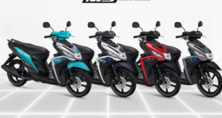 Yamaha Mio M3 Tampil Lebih Segar! Warna Baru Bikin Skutik Legendaris Ini Makin Kekinian. Foto : viralsumsel.com