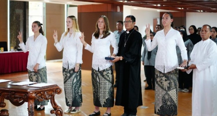 Empat Pemain Naturalisasi Resmi Jadi WNI, Siap Bela Timnas Putri Indonesia di Ajang Internasional. Foto : viralsumsel.com /pssi