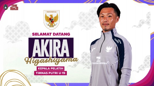 Akira Higashiyama Resmi Nahkodai Timnas Putri U-19 Indonesia, Siap Antar Garuda Muda Tembus Panggung Dunia. Foto : pssi