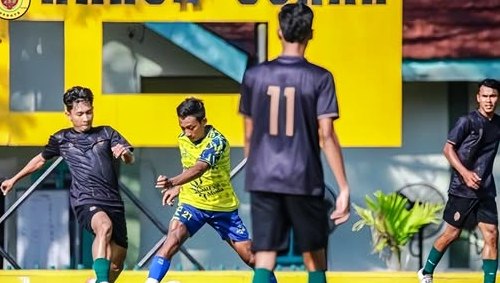 Sriwijaya FC Libas Persemaru 7-0, Coach Azul Seleksi Ketat Pemain Trial Jelang Liga 2
