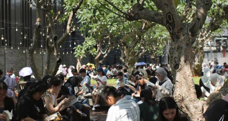 ASTHA District 8 Gelar Kegiatan Literasi; LiteraTOUR dan Membaca Senyap. Foto: viralsumsel.com