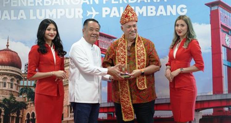 Rute Internasional Palembang–Kuala Lumpur Resmi Dibuka, Wagub Cik Ujang: Momentum Emas Promosi Wisata Sumsel
