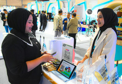BSI Maslahat Hadirkan Layanan Konsultasi Ziswaf & Pendaftaran BSI Scholarship di BSI International Expo 2025, JCC. Foto: viralsumsel.com
