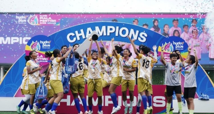 All Stars Bandung Kampiun HYDROPLUS Piala Pertiwi U14 & U16 2025, Tumbangkan Tangerang Lewat Gol Dramatis