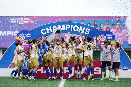 All Stars Bandung Kampiun HYDROPLUS Piala Pertiwi U14 & U16 2025, Tumbangkan Tangerang Lewat Gol Dramatis