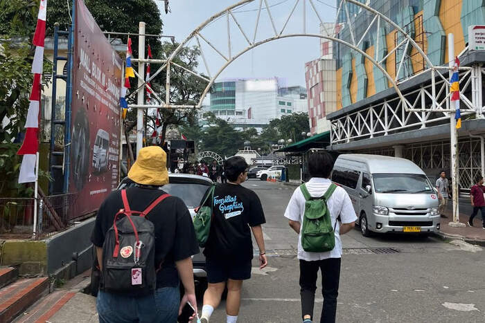 Blok M Kembali Jaya Jadi Spot Jajan dan Nongkrong Anak Muda. Foto: viralsumsel.com