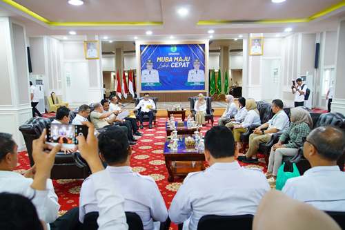 Bupati Muba Terima Audiensi BPOM Palembang, Bahas Penilaian Kabupaten Pangan Aman