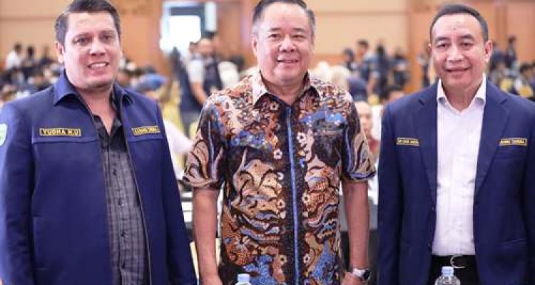 Wagub Sumsel Cik Ujang Ajak Pemuda Jadi Motor Kesejahteraan Sosial saat Buka Rapimnas Karang Taruna 2025