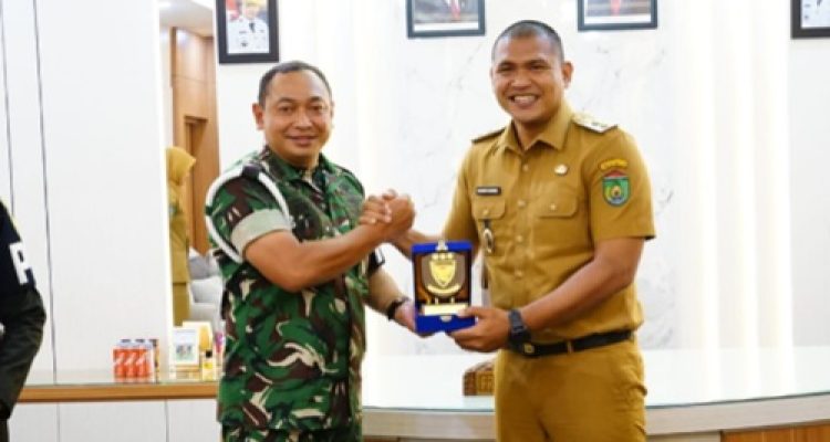 Danpomdam II/SWJ Kunjungi Pemkot Prabumulih, Bahas Koordinasi Jelang Latma SGS 2025