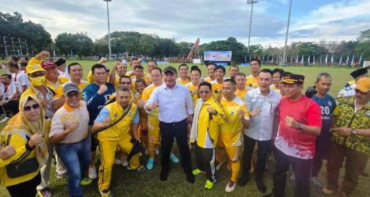 Golkar Bungkam PKS 2-0 di Piala Gubernur Sumsel 2025, Turnamen Antar Parpol Perdana di Indonesia