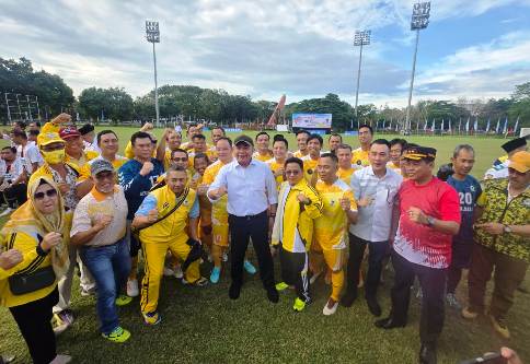 Golkar Bungkam PKS 2-0 di Piala Gubernur Sumsel 2025, Turnamen Antar Parpol Perdana di Indonesia