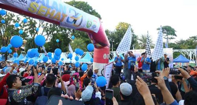 Meriahkan HUT Sumatera Ekspres ke-30, Gubernur Herman Deru: Jalan Sehat Jadi Ajang Silaturahmi dan Hidup Sehat