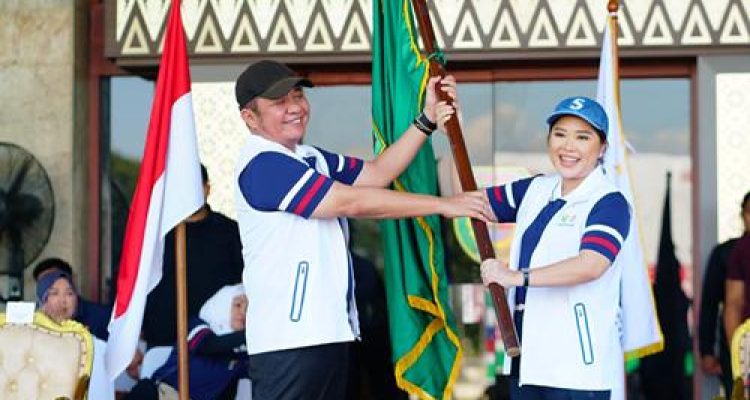 Bawa Semangat Juara, Gubernur Herman Deru Optimistis Sumsel Tembus Tiga Besar FORNAS VIII