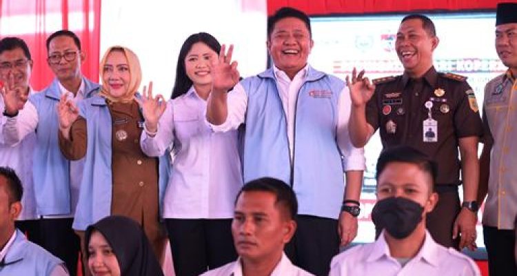 Sinergi Pusat dan Daerah, Herman Deru Resmikan Koperasi Merah Putih di Musi Rawas