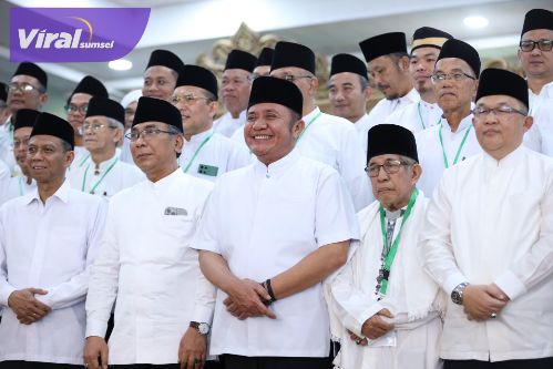 67 Persen Warga Sumsel Nahdliyin, Gubernur Herman Deru Minta PWNU Jaga Persatuan