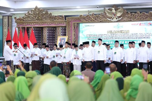 67 Persen Warga Sumsel Nahdliyin, Gubernur Herman Deru Minta PWNU Jaga Persatuan. Foto : viralsumsel.com /win