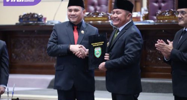 DPRD dan Gubernur Sumsel Sepakat, Raperda Pertanggungjawaban APBD 2024 Disahkan