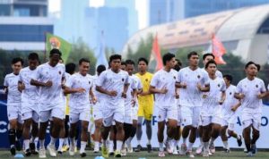 Para pemain Sriwijaya FC berlatih dalam TC di Jakarta, Selasa, 15 Juli 2025. Foto : viralsumsel.com /sfc