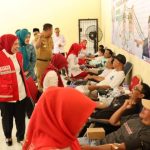 PMI Palembang Gandeng Kecamatan AAL, Target 100 Kantong Darah dan Layanan Kesehatan Gratis
