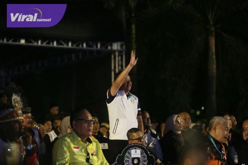 Wagub Cik Ujang Dampingi Kontingen Sumsel di FORNAS VIII, Tekankan Semangat Silaturahmi dan Prestasi