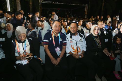 Wagub Cik Ujang Dampingi Kontingen Sumsel di FORNAS VIII, Tekankan Semangat Silaturahmi dan Prestasi