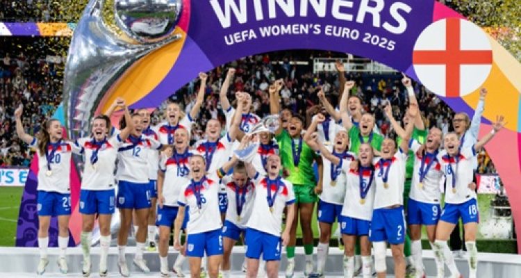 Sejarah Terulang! Inggris Samai Rekor Jerman Juara Euro Wanita Beruntun