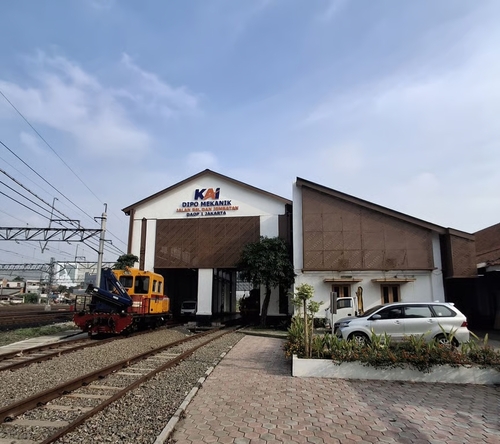 KAI Properti Perbarui Dipo Jatinegara untuk EfisiensI. Foto : viralsumsel.com
