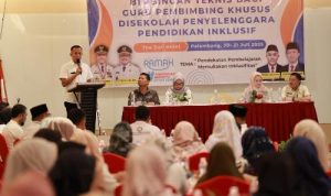 110 Guru SMP di Palembang Dilatih Tangani Anak Berkebutuhan Khusus, Begini Aksinya!
