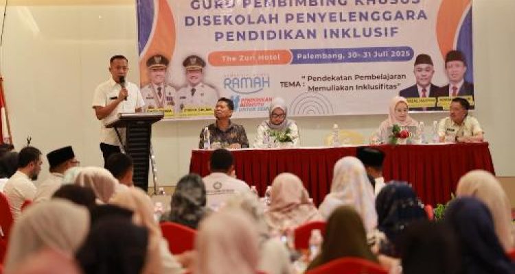 110 Guru SMP di Palembang Dilatih Tangani Anak Berkebutuhan Khusus, Begini Aksinya!