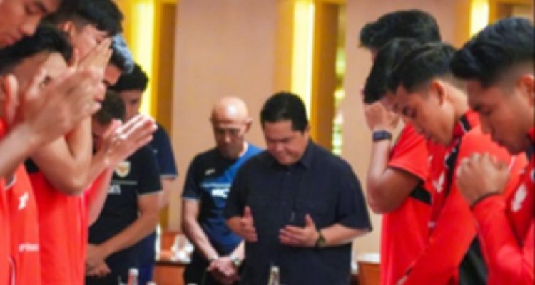 Erick Thohir: Jangan Kendur! Garuda Muda Harus Fokus 90 Menit Lawan Vietnam