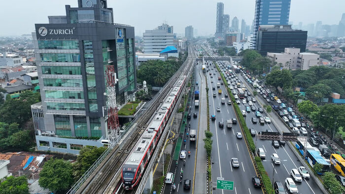 Layanan LRT Jabodebek Selama Libur Panjang Tahun Baru Islam 1447 H. Foto: viralsumsel.com