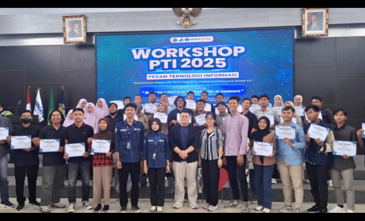 MAXY Academy Berkolaborasi di Workshop PTI 2025 Universitas Muhammadiyah Gresik- Kupas Personal Branding & AI untuk Generasi Digital. foto:viralsumsel.com