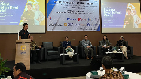 MAXY Academy Berpartisipasi dalam Lokakarya Nasional APTISI Wilayah III: Dorong Sinergi Strategis Pendidikan dan Industri. Foto: viralsumsel.com