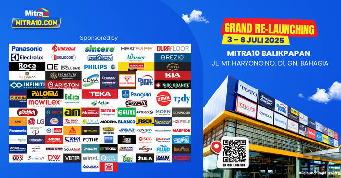 Mitra10 Balikpapan Hadir Lebih Luas, Lengkap, dan Nyaman: Dukung Renovasi Rumah dengan Promo Heboh!. Foto : viralsumsel.com