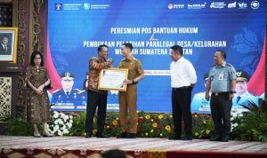 Bupati Muchendi Terima Penghargaan dari Kemenkum RI, OKI Jadi Teladan Nasional dalam Pemerataan Akses Hukum
