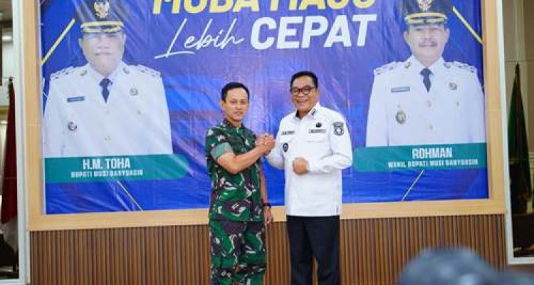 Pangdam II/Sriwijaya Lakukan Kunjungan Kerja ke Muba, Pererat Sinergi dengan Pemerintah Daerah dan TNI