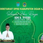 Plt. Sekwan DPRD Ogan Ilir Ahmad Alfarisy Ucapkan Selamat Idul Fitri: “Mari Kembali Fitri dan Perkuat Ukhuwah”