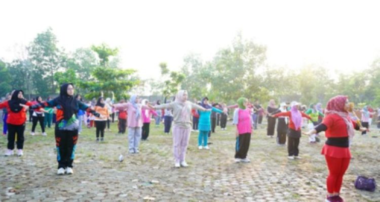 Pemkot Prabumulih Gelar Senam Pagi Rutin, Wujudkan ASN yang Sehat dan Produktif