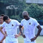 Para pemain asing ikut trial di Sriiwjaya FC saat TC di Jakarta.