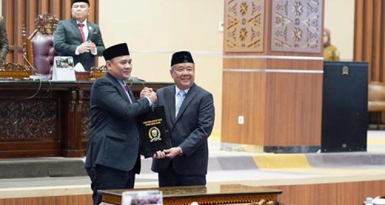 RPJMD 2025-2029 Jadi Arah Baru Pembangunan Sumsel, Wagub Sampaikan Jawaban Gubernur