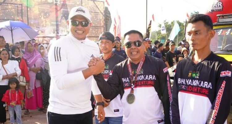 Wakil Wali Kota Prabumulih Hadiri Penutupan Adventure Off-Road HUT Bhayangkara ke-79