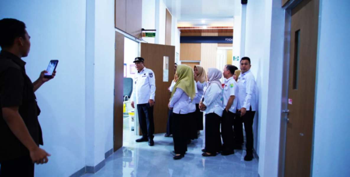 Pastikan Pelayanan Tak Kendur, Bupati Muba Tinjau Langsung Lawang Wetan