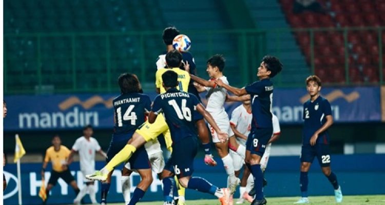 Piala Mandiri U-23 ASEAN 2025: Imbang Lawan Myanmar, Thailand Lolos ke Semifinal sebagai Juara Grup