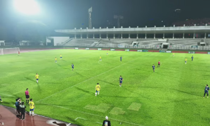 Terra Drone Indonesia Hadirkan Inovasi Aerial Live Streaming Menggunakan Drone pada Final KAHF IA ITB Cup 2025. Foto: viralsumsel.com