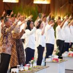 Acara Doa Bersama untuk Negeri yang digelar di auditorium Kementerian PU, Jakarta, pada Kamis (148). Foto: viralsumsel.com