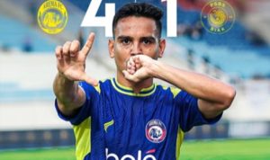 Dalberto Hattrick! Arema FC Pesta Gol di HUT Klub, PSBS Biak Tumbang 4-1