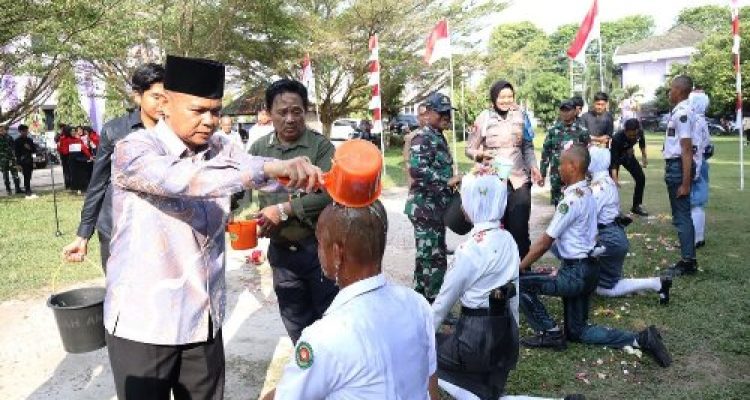 Pemkot Prabumulih Beri Semangat Paskibraka Jelang Upacara 17 Agustus